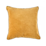 The Velvet Crush Cushion Cover - Mustard - 50x50