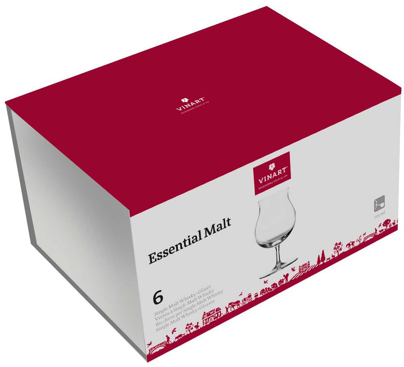 Essential whisky glasses set of 6