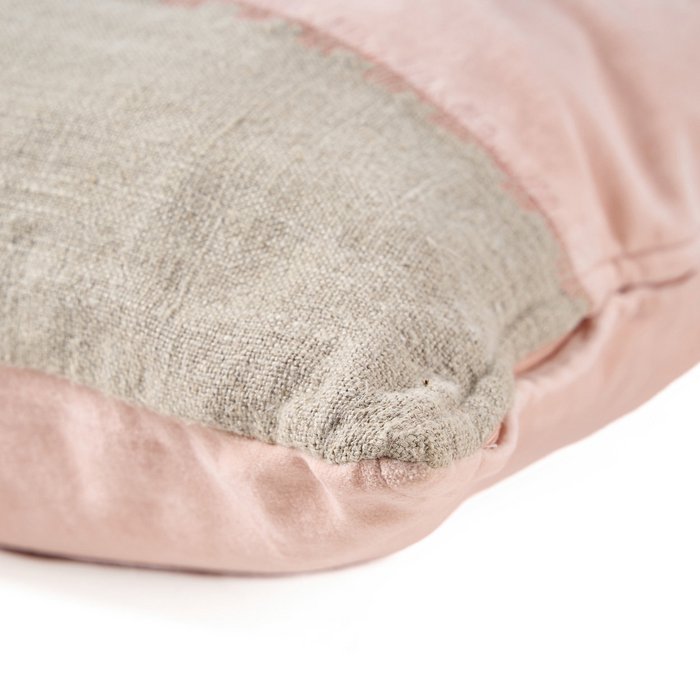 The Velvet Divorce Cushion Cover - Natural Pink - 30x50