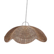 The Wave Pendant - Dark Walnut - L