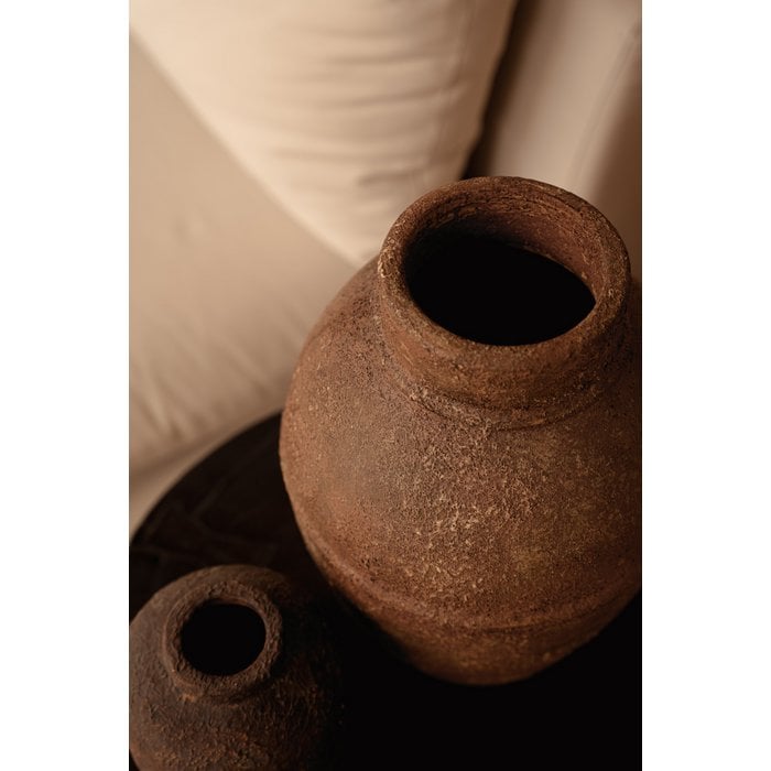 The Amphora Rustica Vase - Terracotta - L