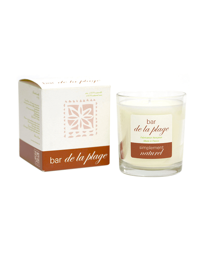 bar de la plage secnted candle ambiances des alpes