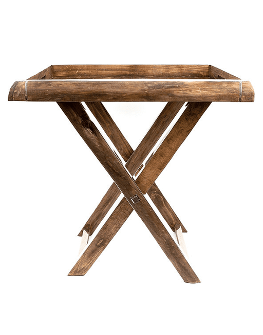 wooden table tray serving airedelsur