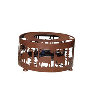 Large Metal Fondue Stove