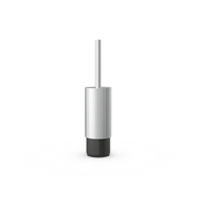 Aluminum and Porcelain Toilet Brush Holder