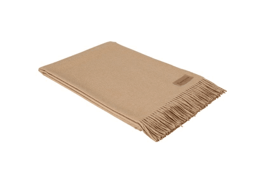 Camel Alpaca Wool Blanket