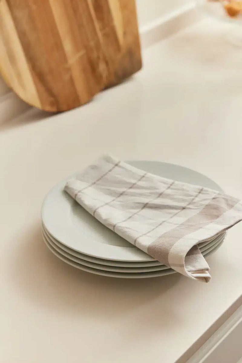 Set of 2 Aveiro Kitchen Towel - Grey