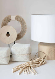 shell disc on stand white bazar bizar
