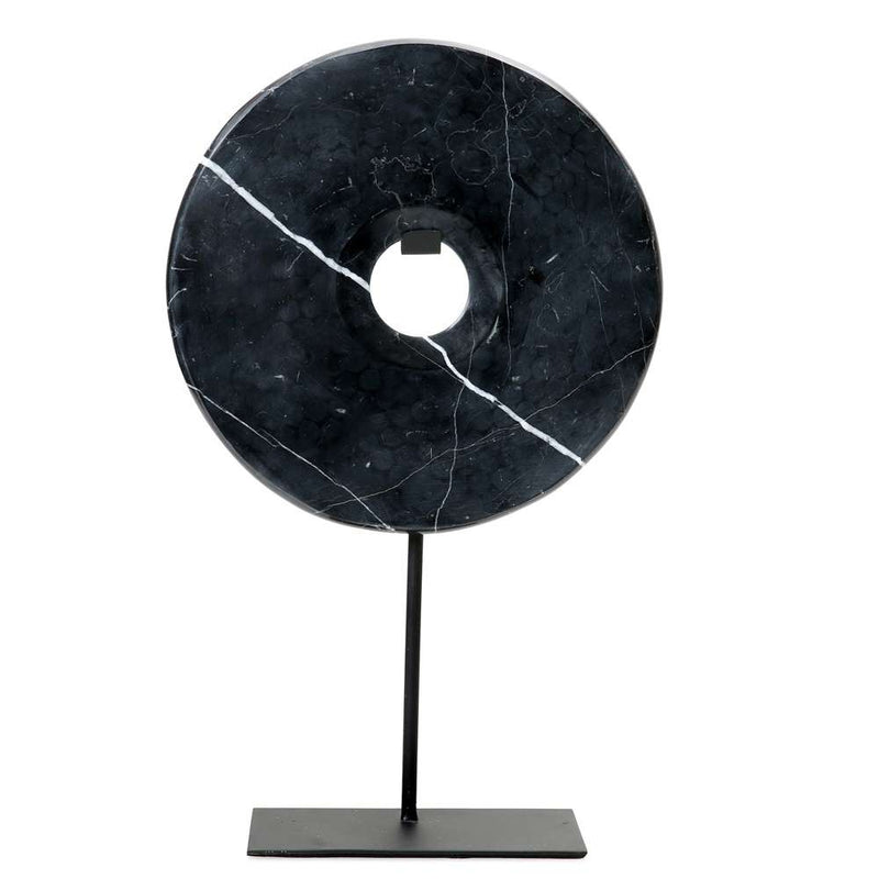 marble disc on stand bazar bizar
