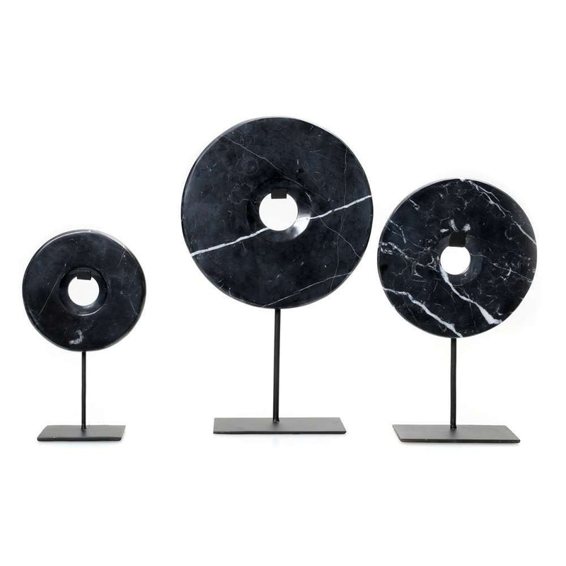 marble disc on stand bazar bizar