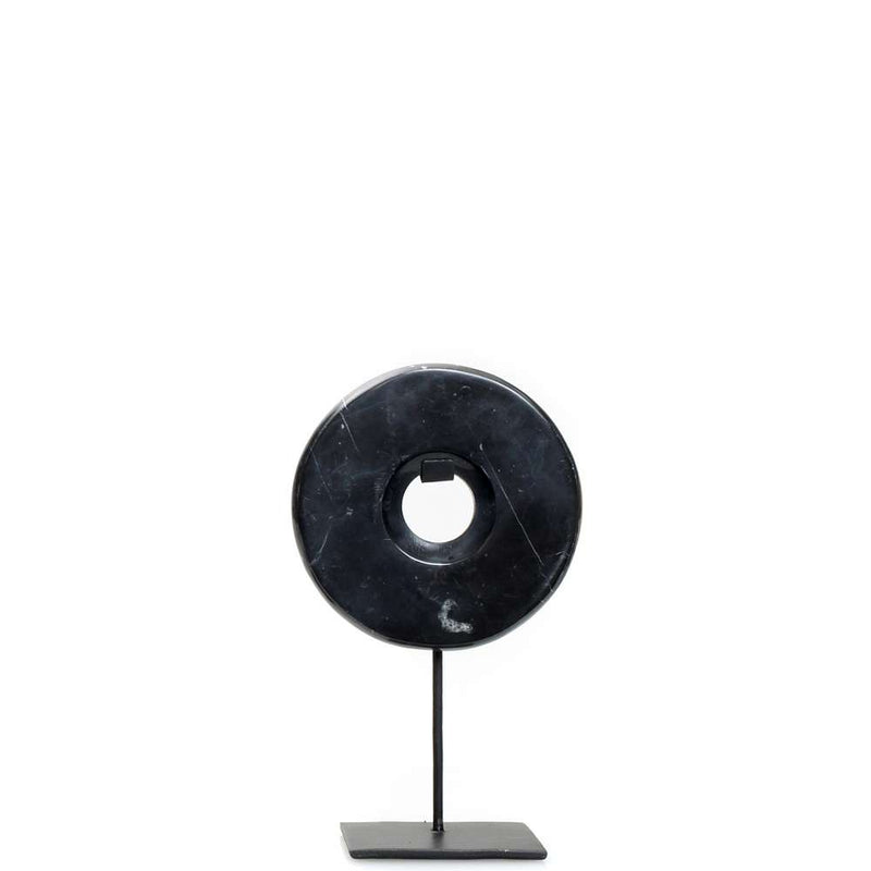 marble disc on stand bazar bizar