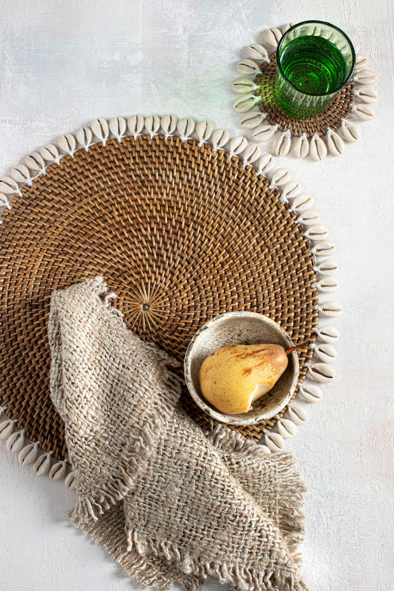 shell placemat bazar bizar