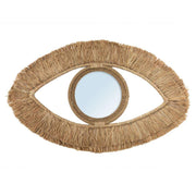 unique evil eye raffia mirror Bazar Bizar