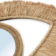 unique evil eye raffia mirror Bazar Bizar