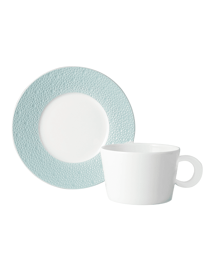Ecume Ciel Breakfast Cup and Saucer - 265 ml