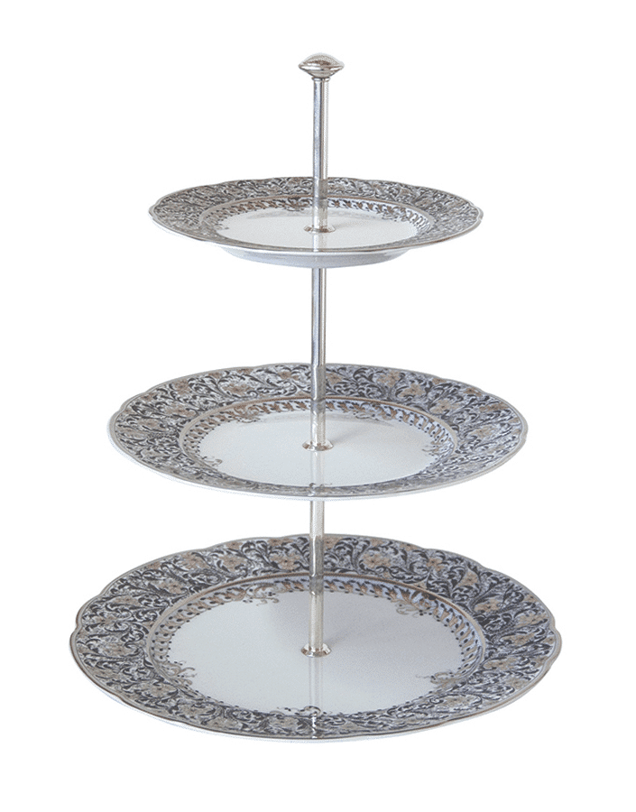 Eden Platine - Three Tiers Tray
