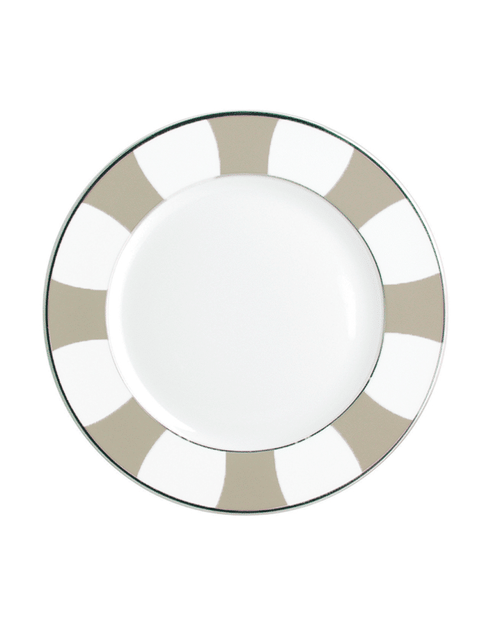 Galerie Royal Dinner Plate - Grey