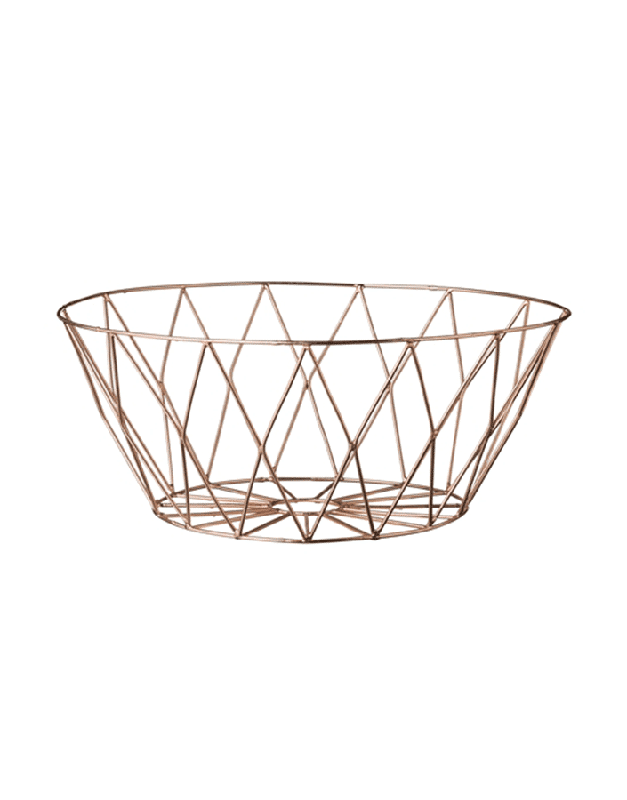 Basket, Copper, Metal