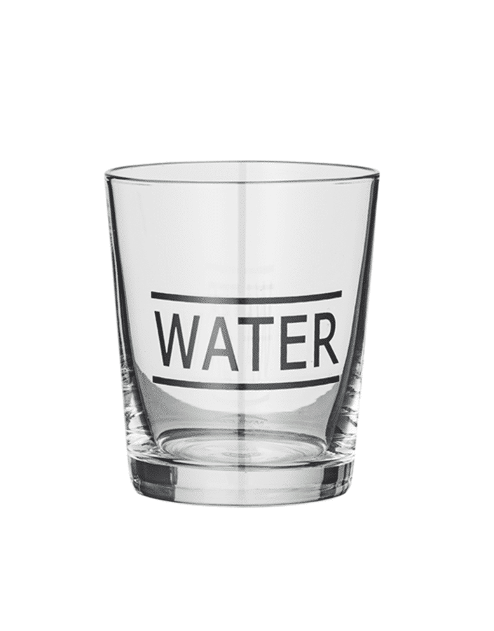 Drinking Glass, Clear, Glass