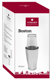 set of shakers with stainless steel and glass. Perfect for cocktail creations