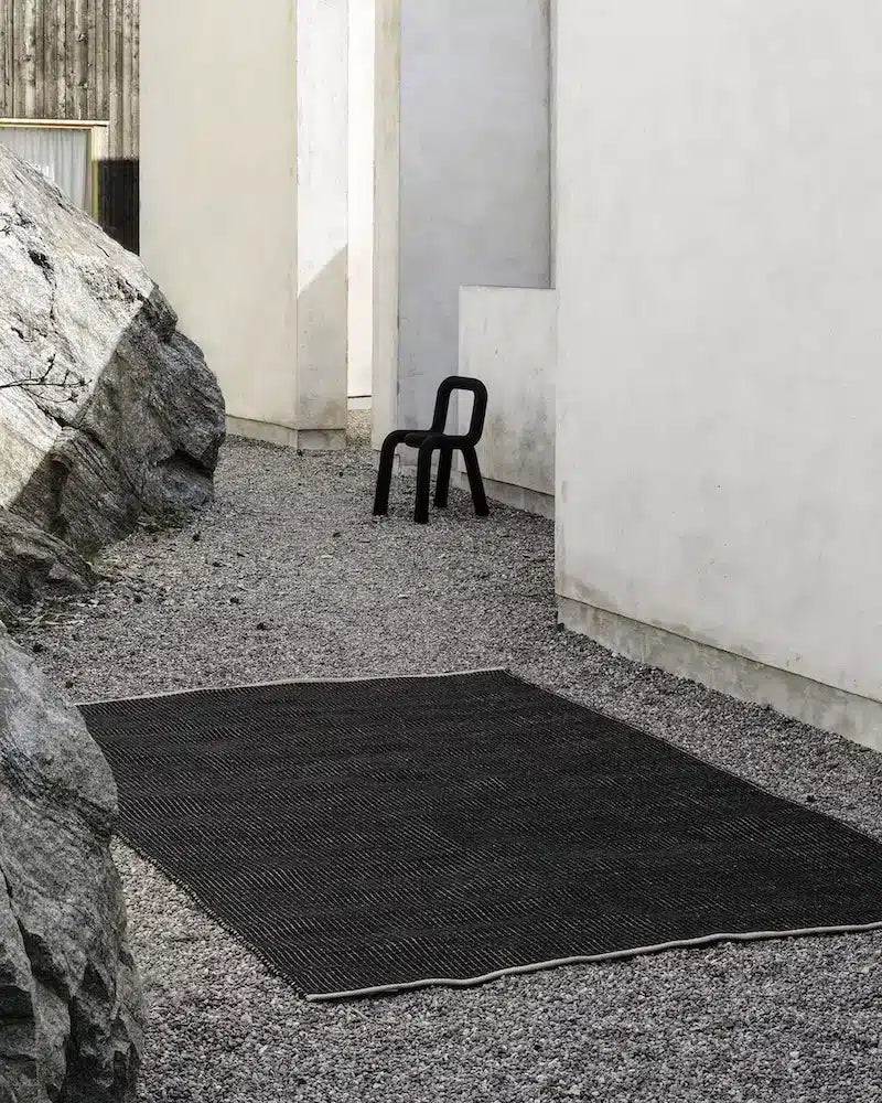 Jute Bengal Rug - Black