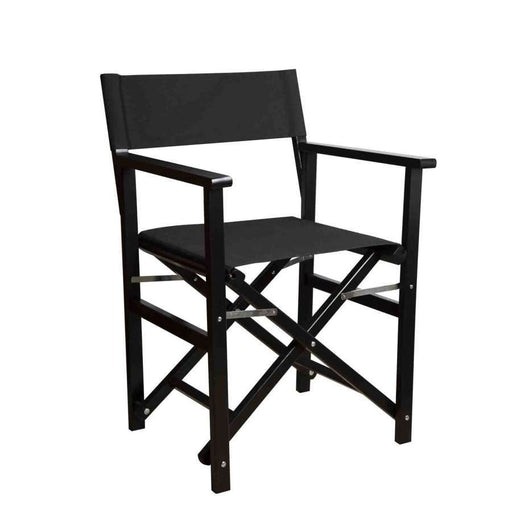 Black Folding Director's Chair