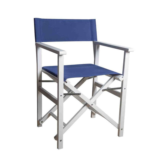 Blue Folding Director's Chair