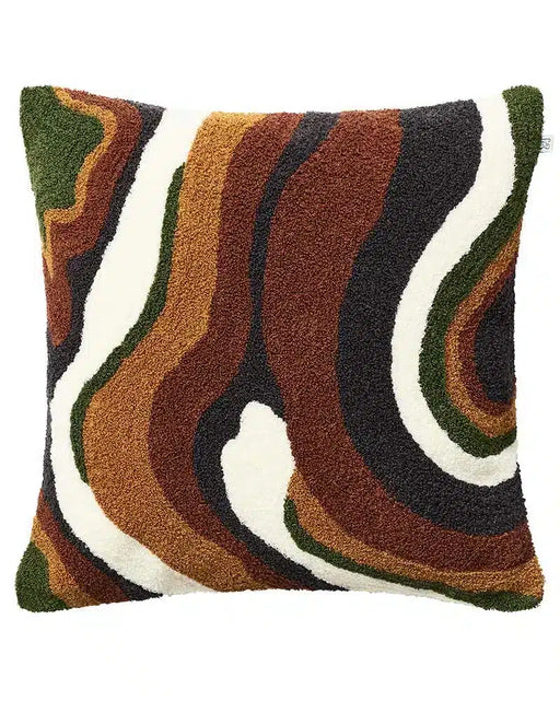 Cognac Bouclé Sagar Cushion Cover