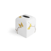 Butterfly Ginkgo Bath Collection - Tissue Box Holder
