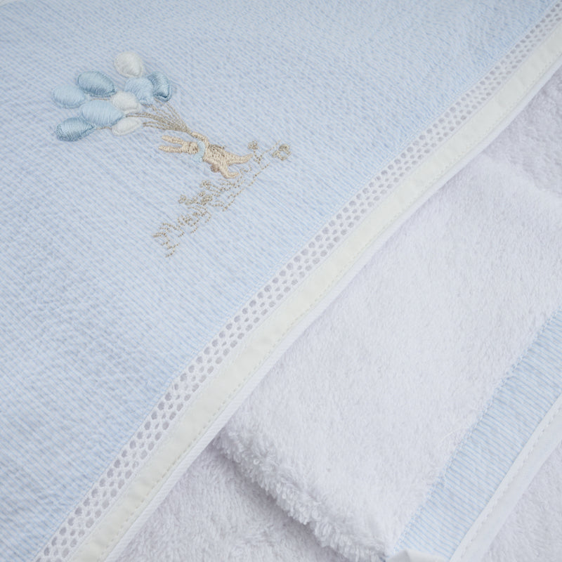 Hooded Towel + facecloth