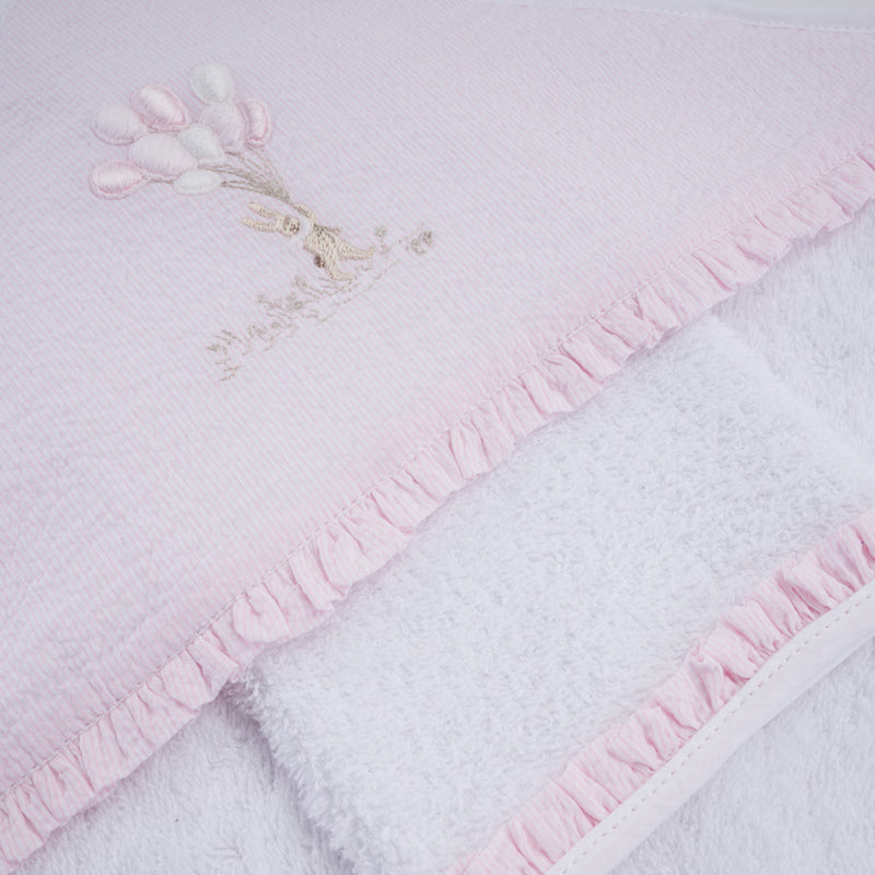 Hooded Towel + facecloth