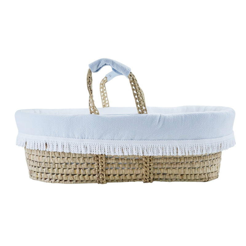 Wicker Moises + Cover blue / padded white