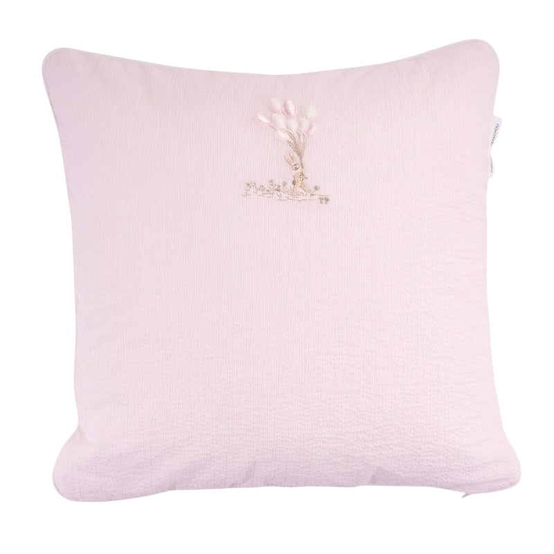 Embroidered cushion - Lines