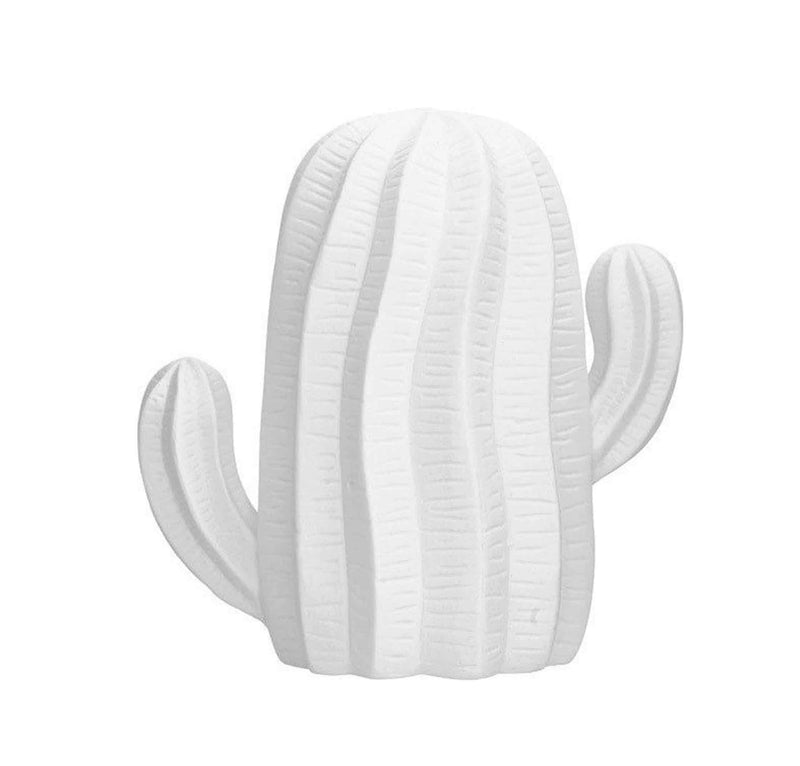 white cactus porcelaine bloomingville