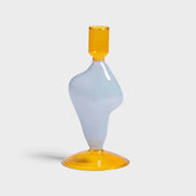 Light Blue Flux Candle Holder