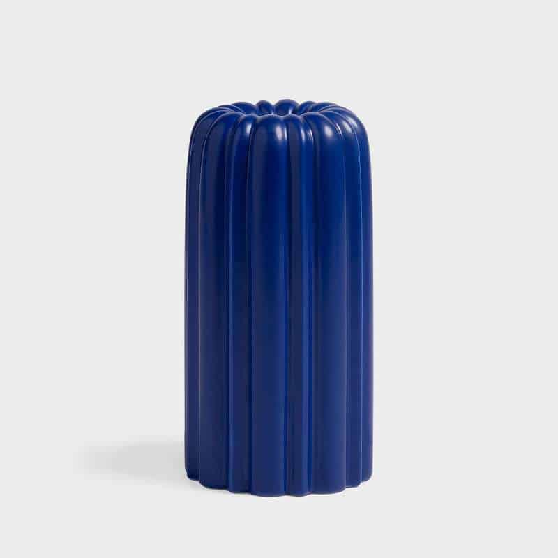 Dark Blue Turban Candle Holder