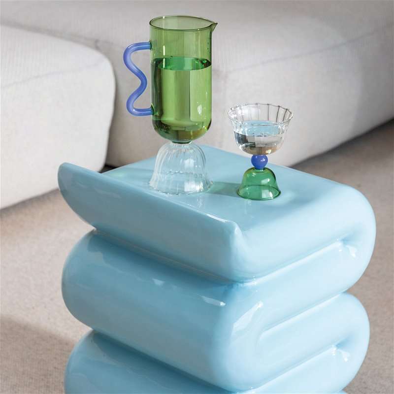 Green Tulip Carafe