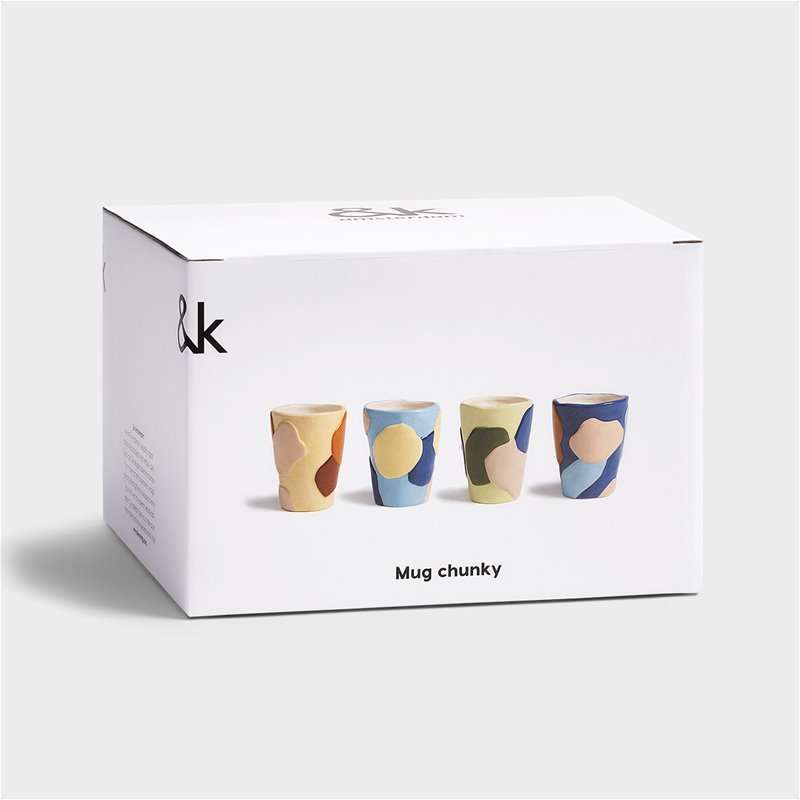 Chunky Mug set of 4