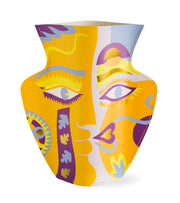 Claire Johnson Paper Vase Orange