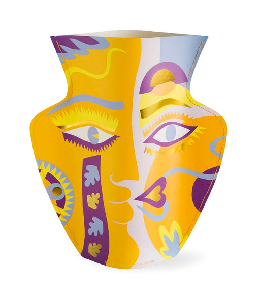Claire Johnson Paper Vase Orange