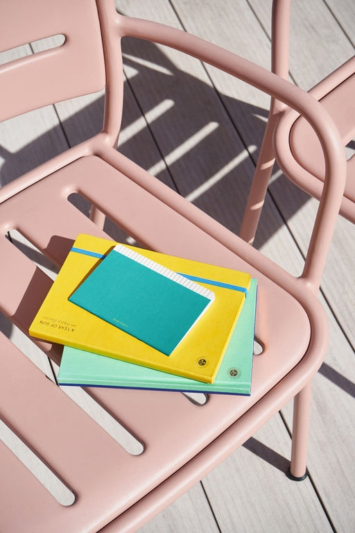 Turquoise notebook