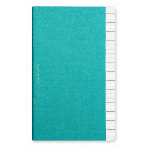 Turquoise notebook