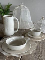 Cream Porcelain Bowl