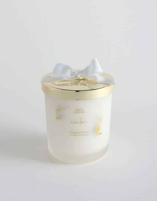 deux soeurs amber candles