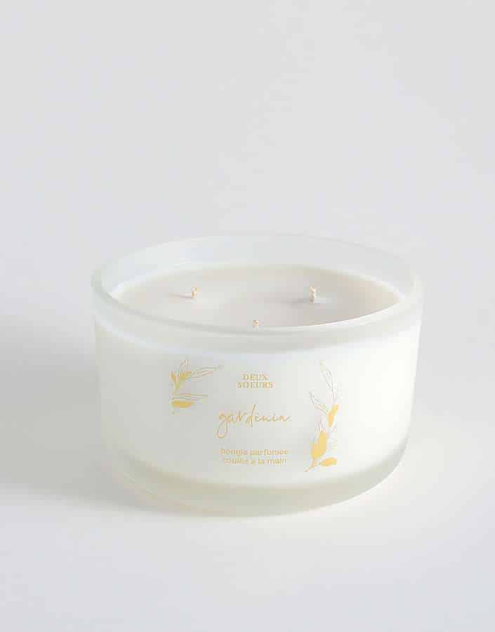 image gardenia scented candle deux soeurs