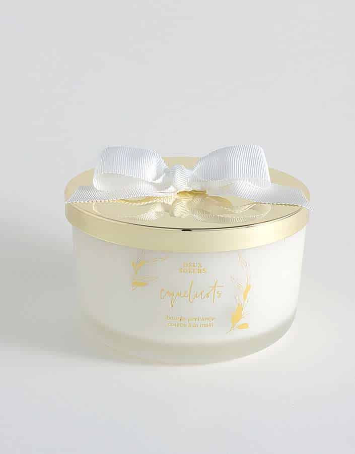 Image coquelicots scented candle deux soeurs