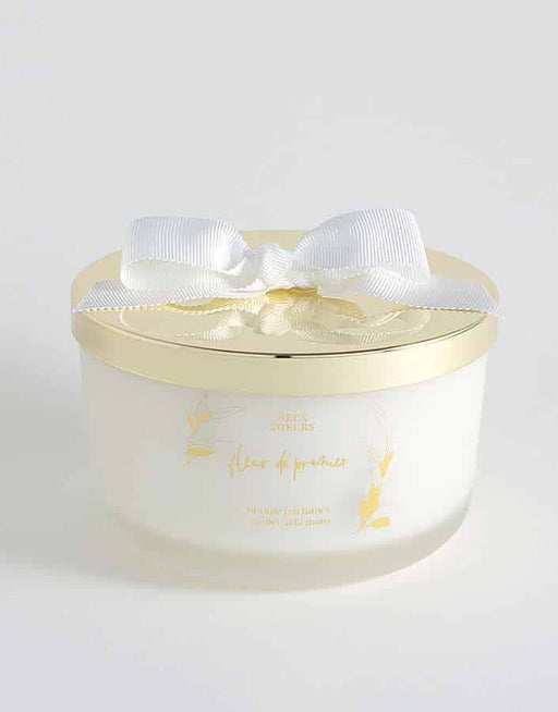 plum blossom candle handmade deux soeurs
