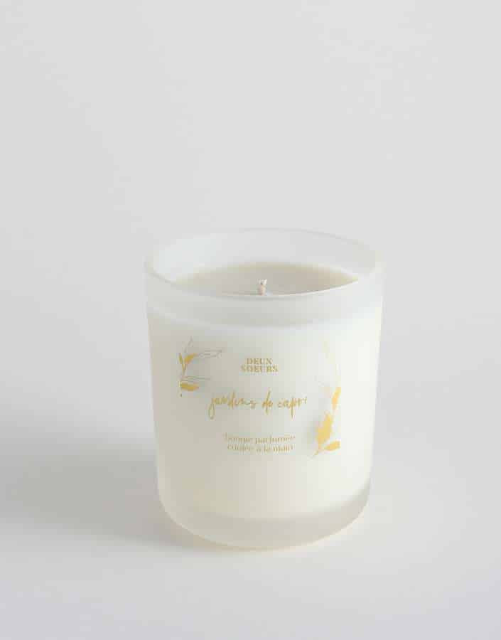 image capri gardens scented candle deux soeurs