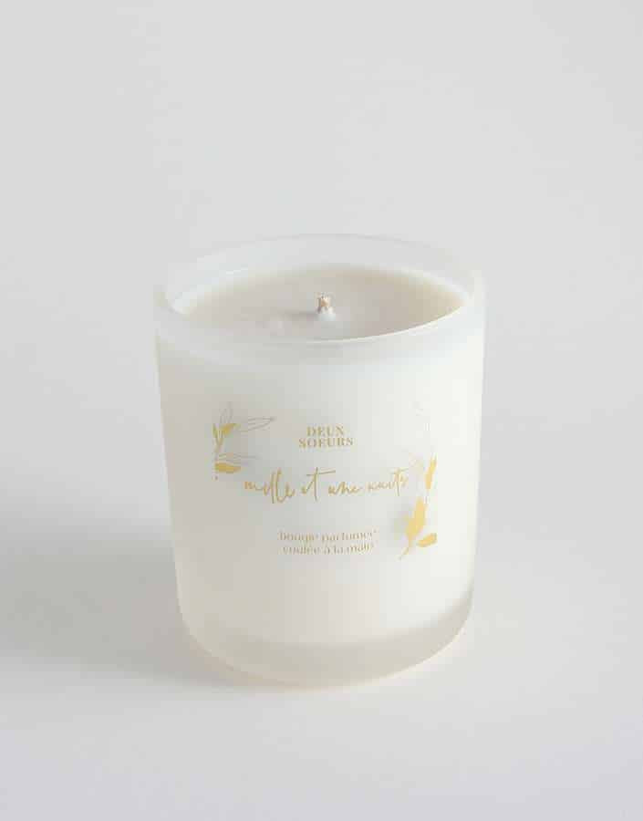 mille et une nuit scented candle deux soeurs