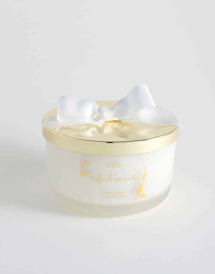 mille et une nuit scented candle deux soeurs